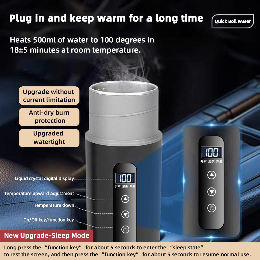 "CarLab™ Smart Car Heating Cup"